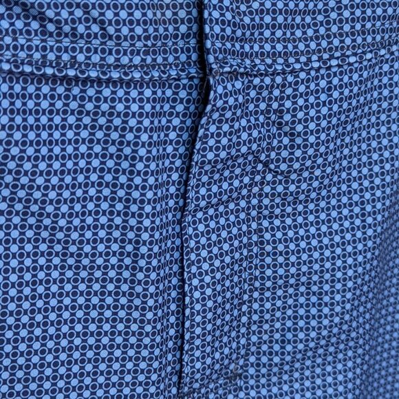 BANANA REPUBLIC Men's Lined Micro Dot Swim Shorts Navy Size 36 - Picture 6 of 15
